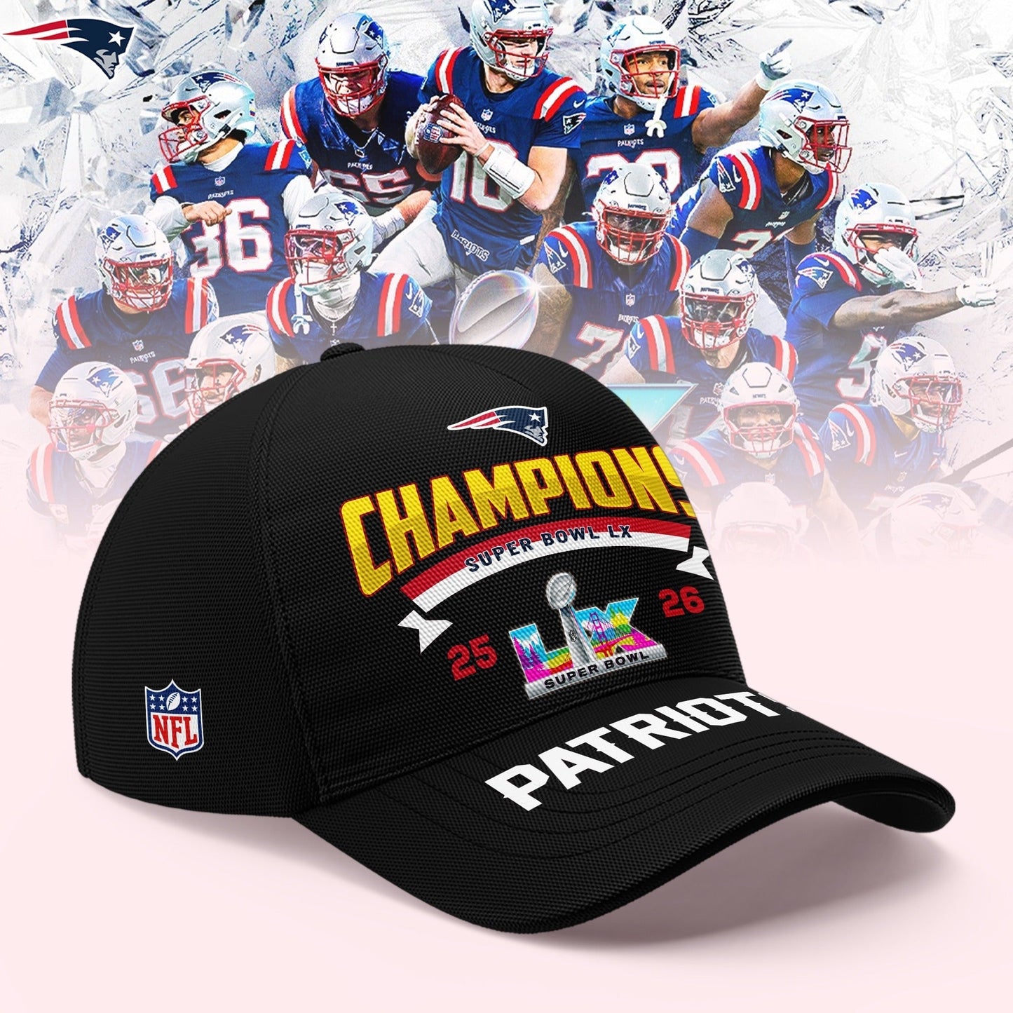 PREMIUM NFL X PAT CAP CLASSIC CHAMPION V1 NDT NHM 040226