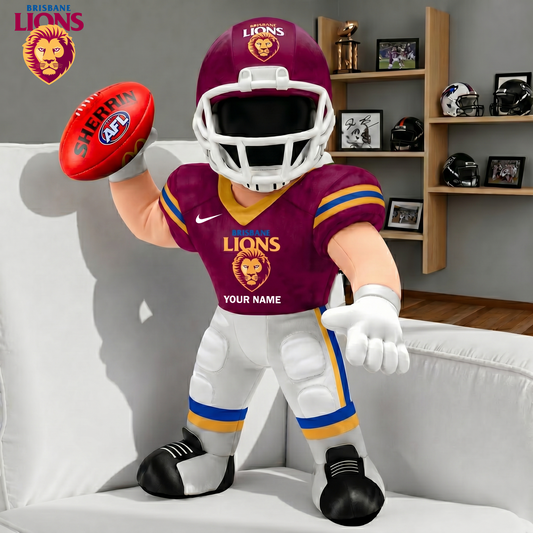 PREMIUM  AFL X BL Players Custom Shape Pillow Custom Name Gifts FOR FAN NDT VHM 250526