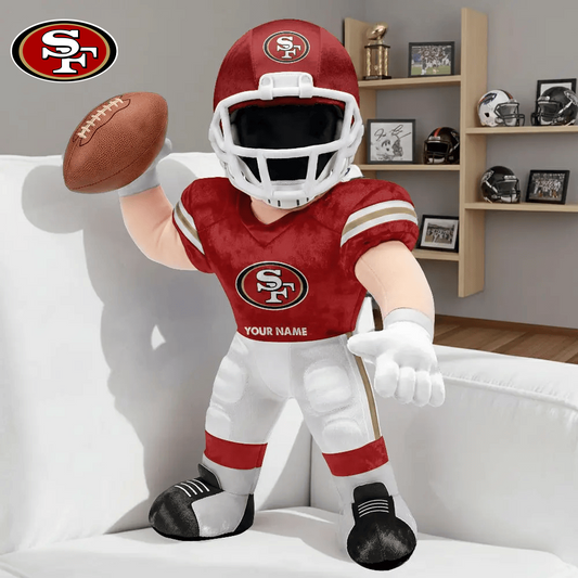 PREMUM NFL X SF Players Custom Shape Pillow Custom Name Gifts FOR FAN NDT VHM 250526