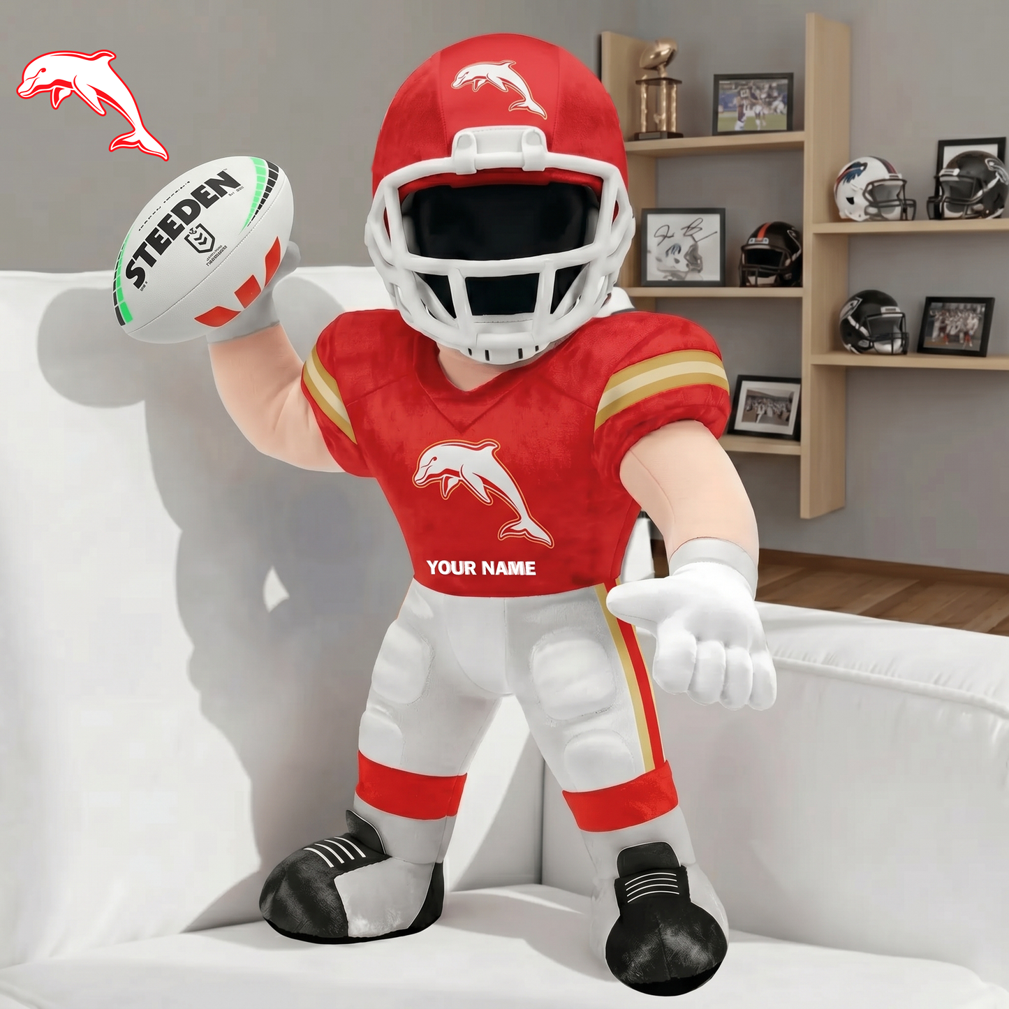 PREMUM NRL X DOL Players Custom Shape Pillow  Gifts FOR FAN NDT VHM 260526