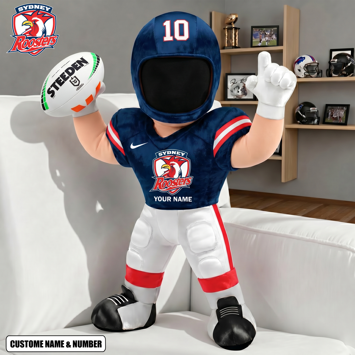 PREMIUM NRL X SR  Players Custom Shape Pillow  Gifts FOR FAN NDT VHM 260526