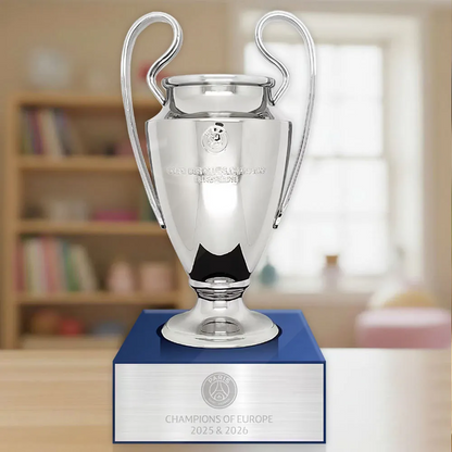 PSG 2526 Champions League Champions Custom Shape Acrylic Plaque V5 0106 DatND DVT