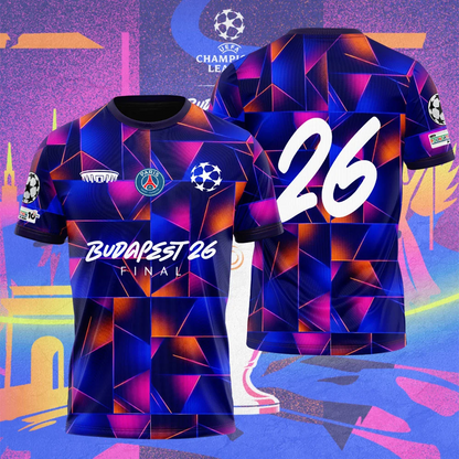 PSG Champions League Final 2026 3D Shirt V1 1405 DatND DVT