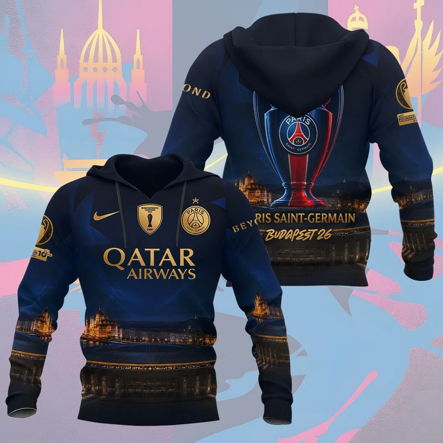 PSG Champions League Final 2026 3D Shirt V6 1405 DatND DVT