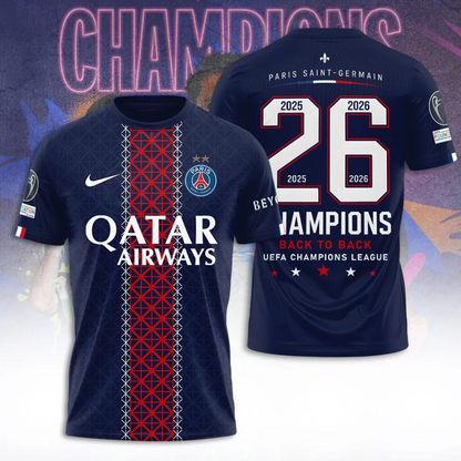 PSG Champions of Europe 2526 3D Shirt V12 0106 DatND DVT 1