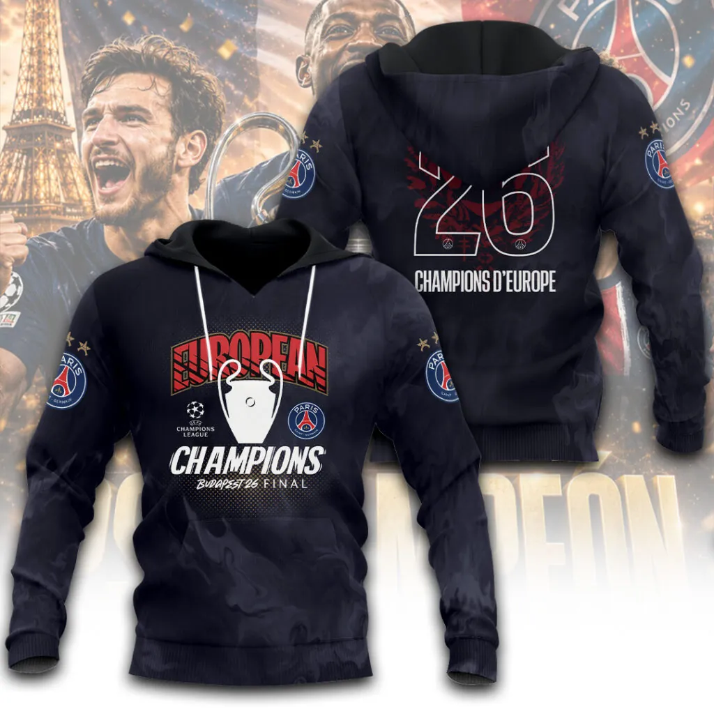 PSG Champions of Europe 2526 3D Shirt V17 0106 DatND DVT