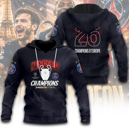 PSG Champions of Europe 2526 3D Shirt V17 0106 DatND DVT