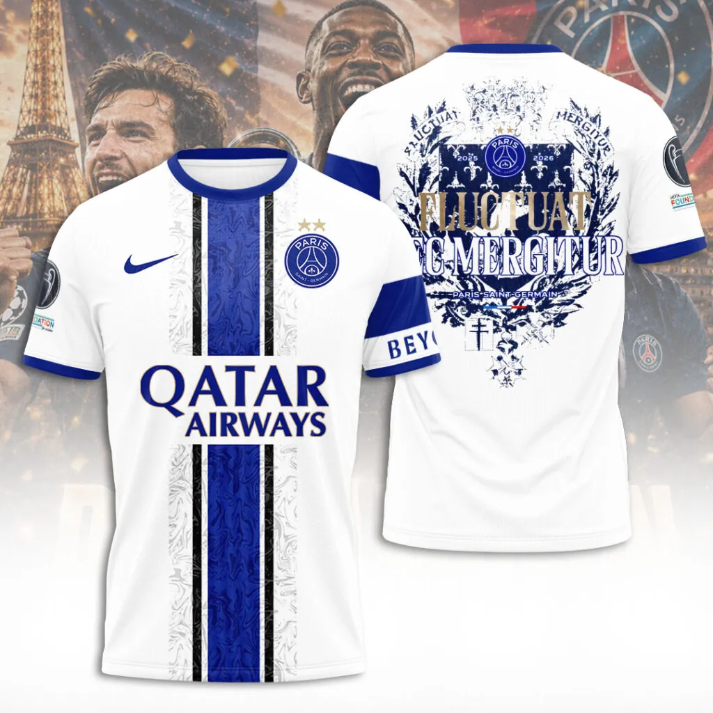 PSG Champions of Europe 2526 3D Shirt V21 0106 DatND DVT