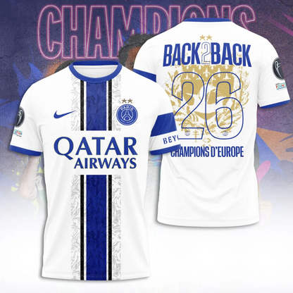 PSG Champions of Europe 2526 3D Shirt V22 0106 DatND DVT