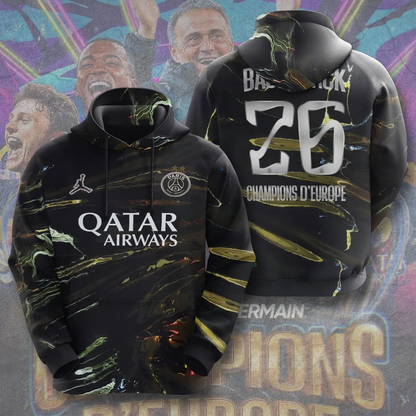 PSG Champions of Europe 2526 3D Shirt V24 0106 DatND DVT