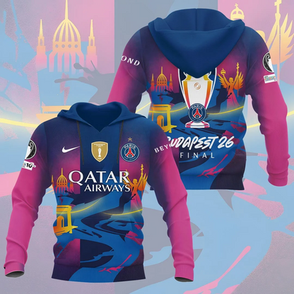 PSG F.C Champions League Final 2026 3D Shirt V1 0805 DatND dvt