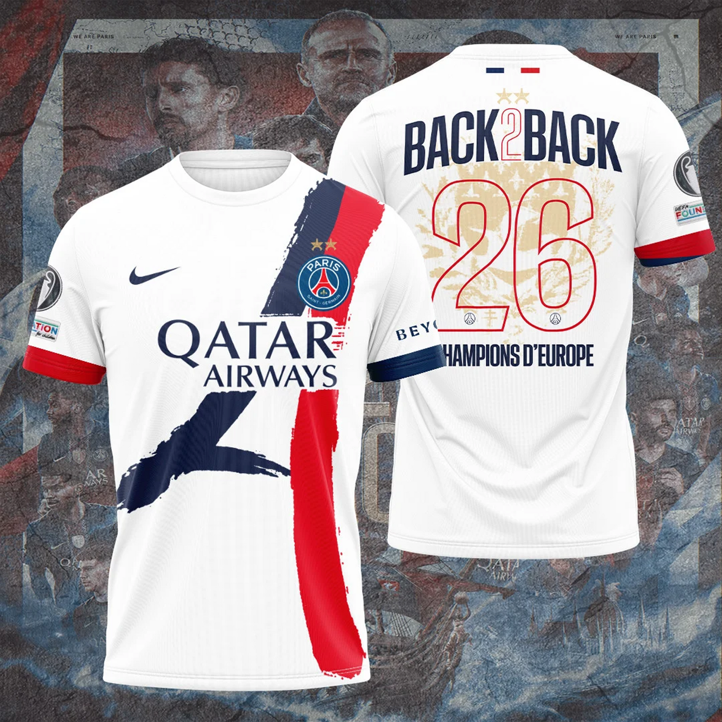 PSG x 2026 Champions League 3D Aparael V10 DATND TANTD 010626
