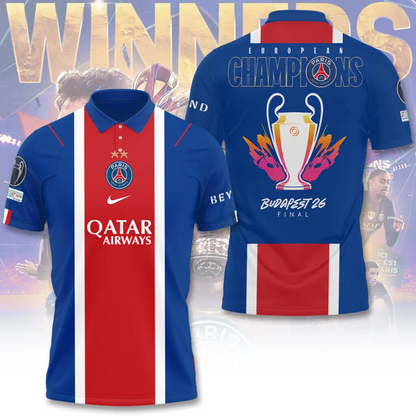 PSG x Champions D' Europe 2026 3D Apparel V4 DATND TANTD 030626