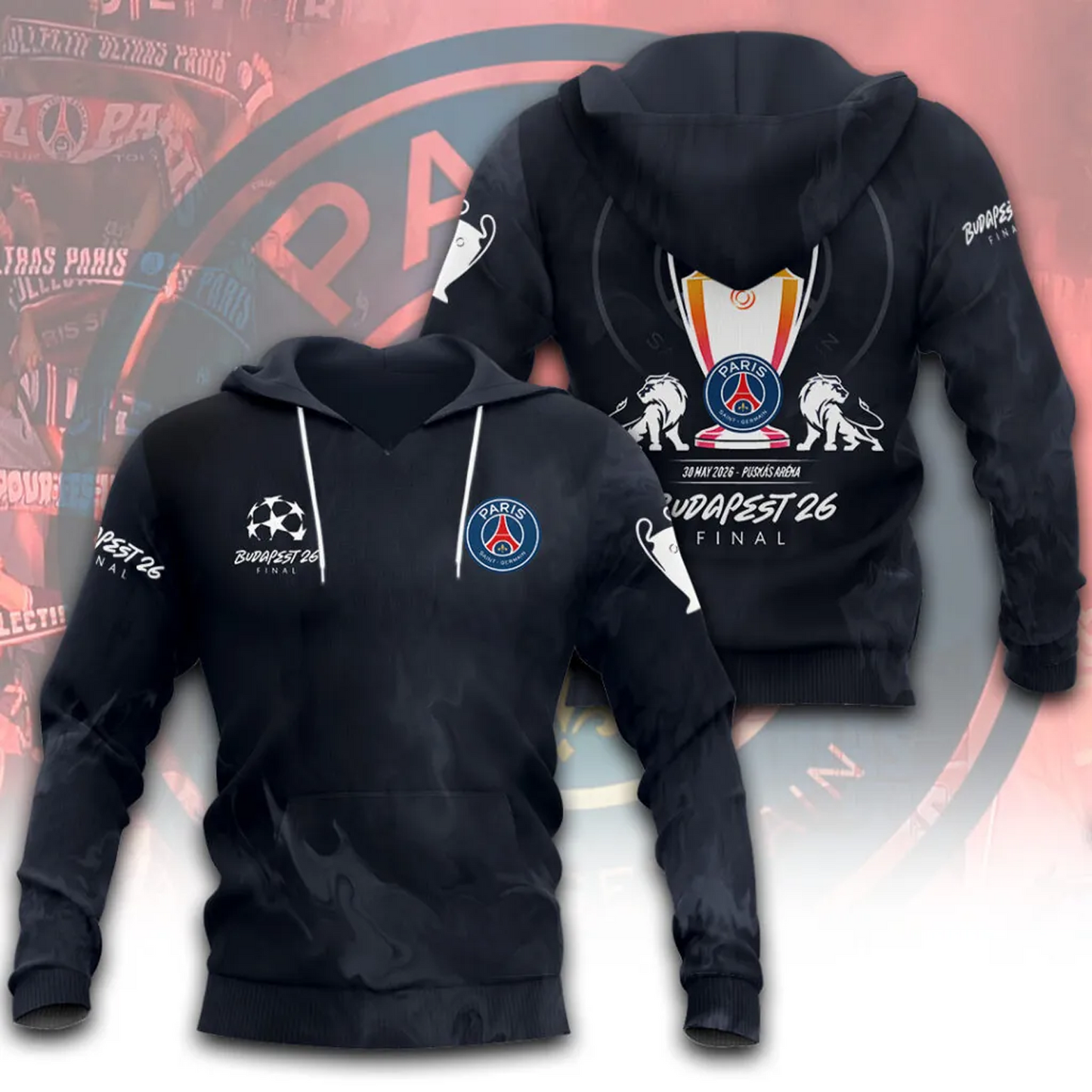 PSG x Champions League Final 2026 3D Apparel V5 DATND TANTD 080526