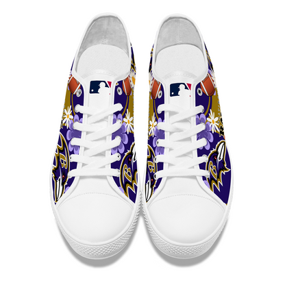 Premium BAL x NFL Canvas Sneaker DATND TANTD