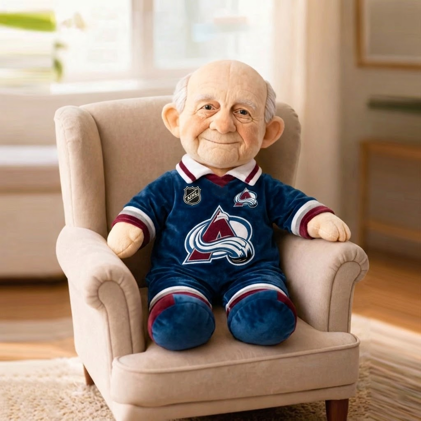 Premium COL x NHL Grandpa Plush Mascot DATND TANTD 180426