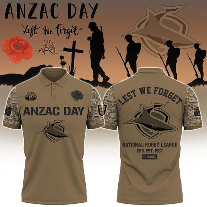 Premium CRO x Anzac Day Shirt DATND TANTD