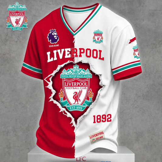 PREMIUM EPL X LIV LUXURY V-Neck T SHIRT NDT VHM 160626