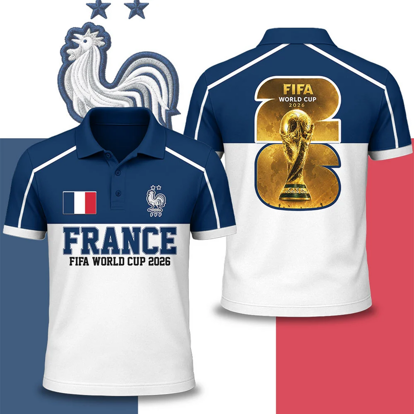 Premium France WC26 National Pride Edition Polo DATND TANTD 030626