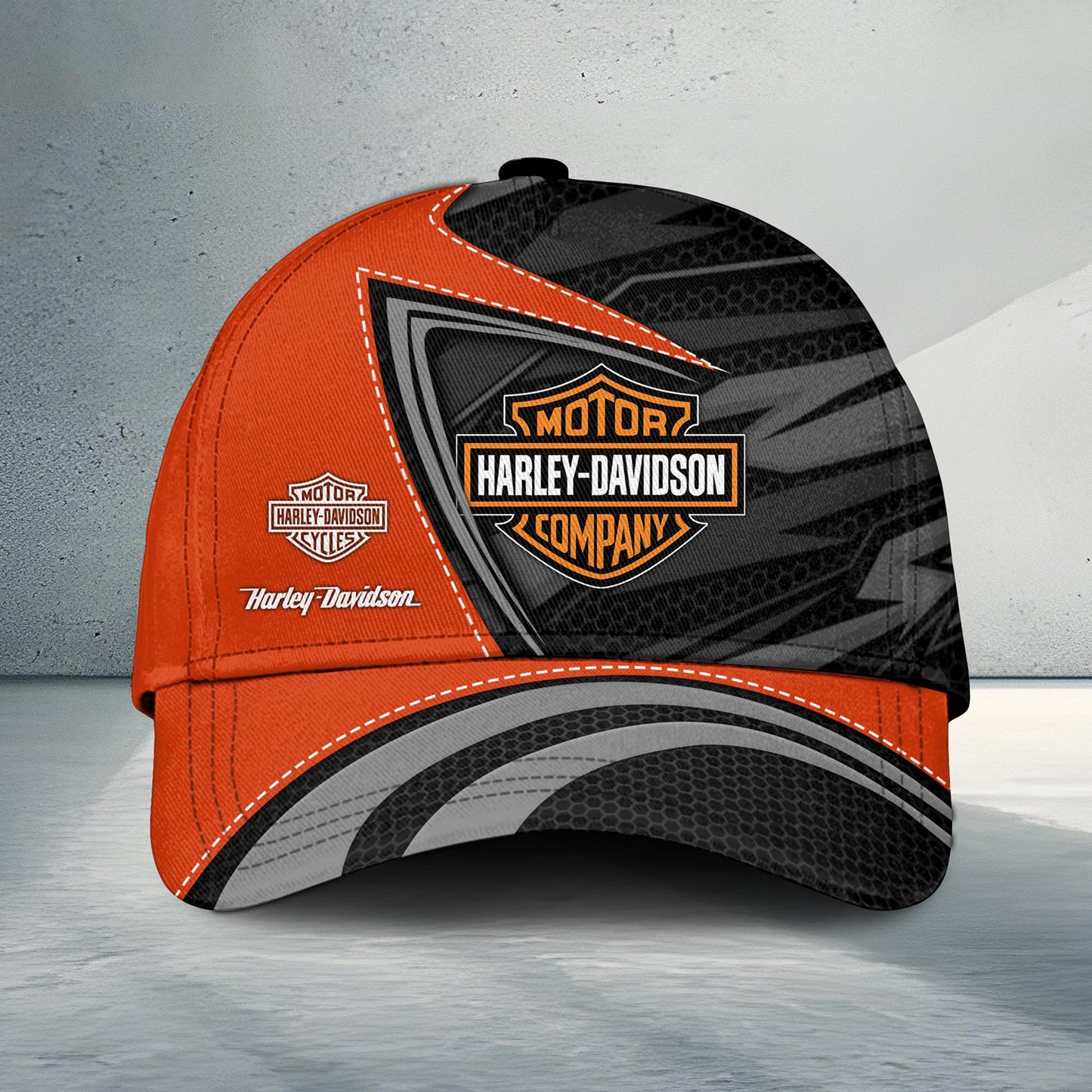 Premium HD Racing 3D Cap V1 DATND TANTD 290526 Orange