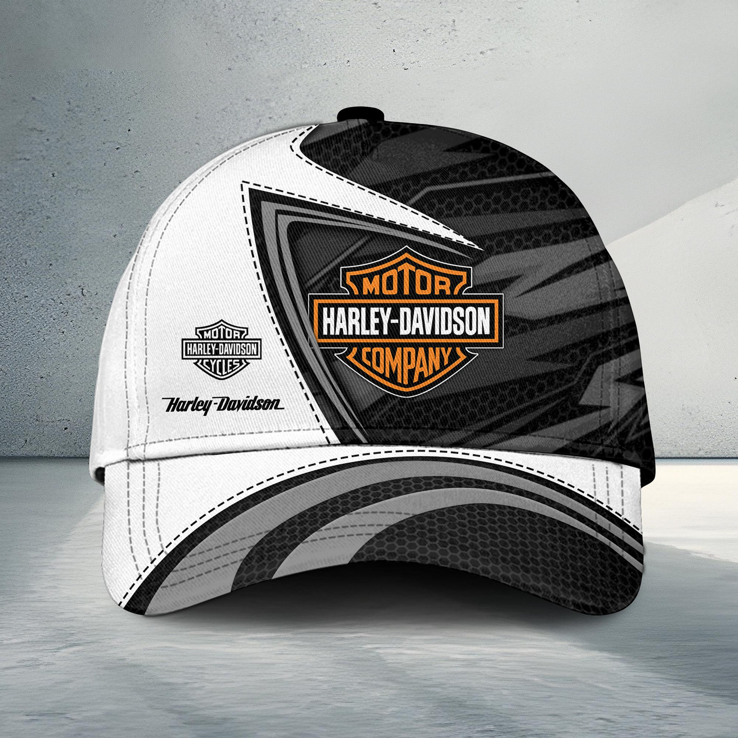 Premium HD Racing 3D Cap V1 DATND TANTD 290526 White