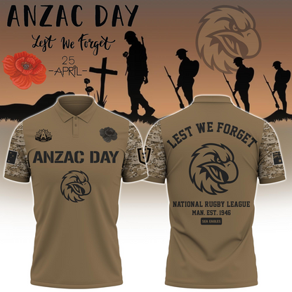 Premium MAN x Anzac Day Shirt DATND TANTD