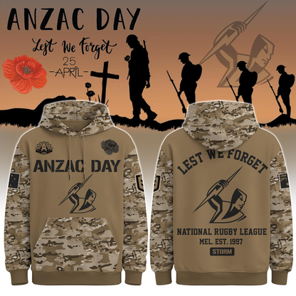 Premium MEL x Anzac Day Shirt DATND TANTD
