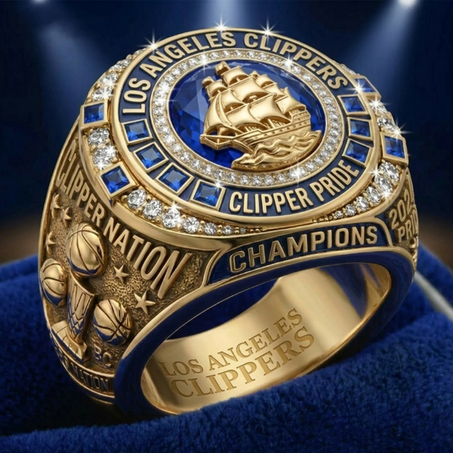 Premium NBA x LAC Ring DATND TANTD 230426