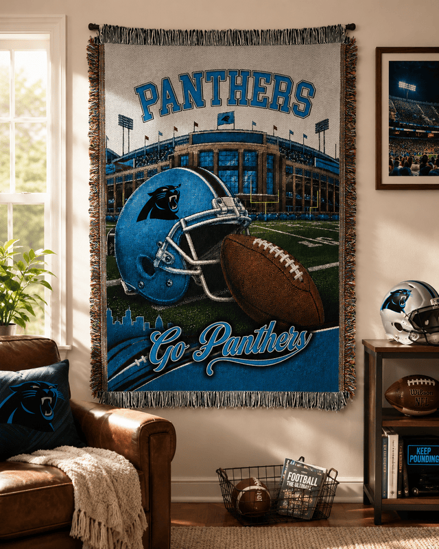 Premium NFL X CAR Woven Blanket Limited Edtions NDT LVH 300526