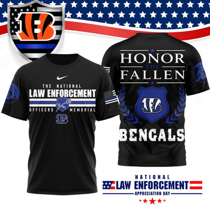 Premium NFL X CIN The National Law Enforcement 3D Shirt NDT LVH 050626