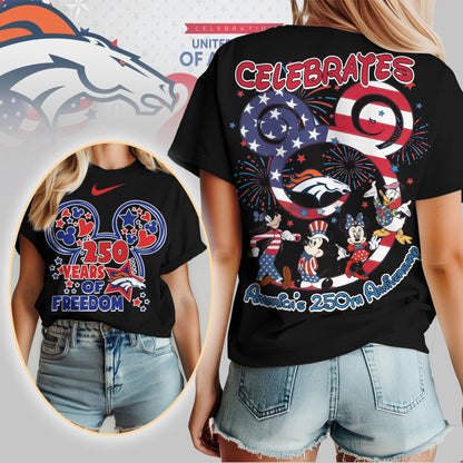 Premium NFL X DB Mouse  Celebrates America 250th Anniversary Women Shirt NDT LVH