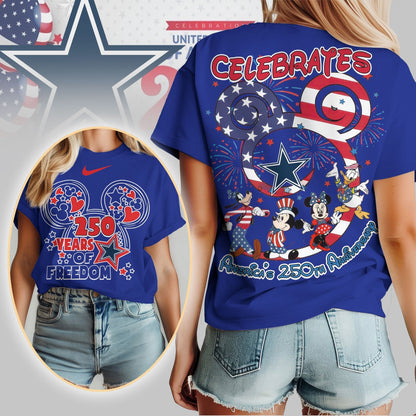 Premium NFL X DC Mouse  Celebrates America 250th Anniversary Women Shirt NDT LVH