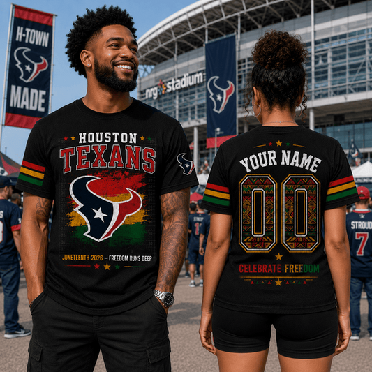 Premium NFL  X HT Juneteenth 2026  Shirt Personalized Gift For Fan NDT VHM 090626