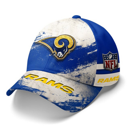 Premium NFL X LAR Grunge Style Team Cap 030726