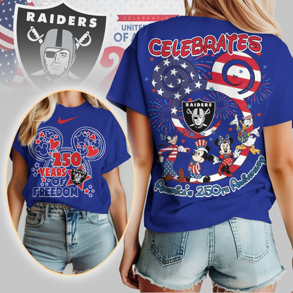 Premium NFL X LVR Mouse  Celebrates America 250th Anniversary Women Shirt NDT LVH