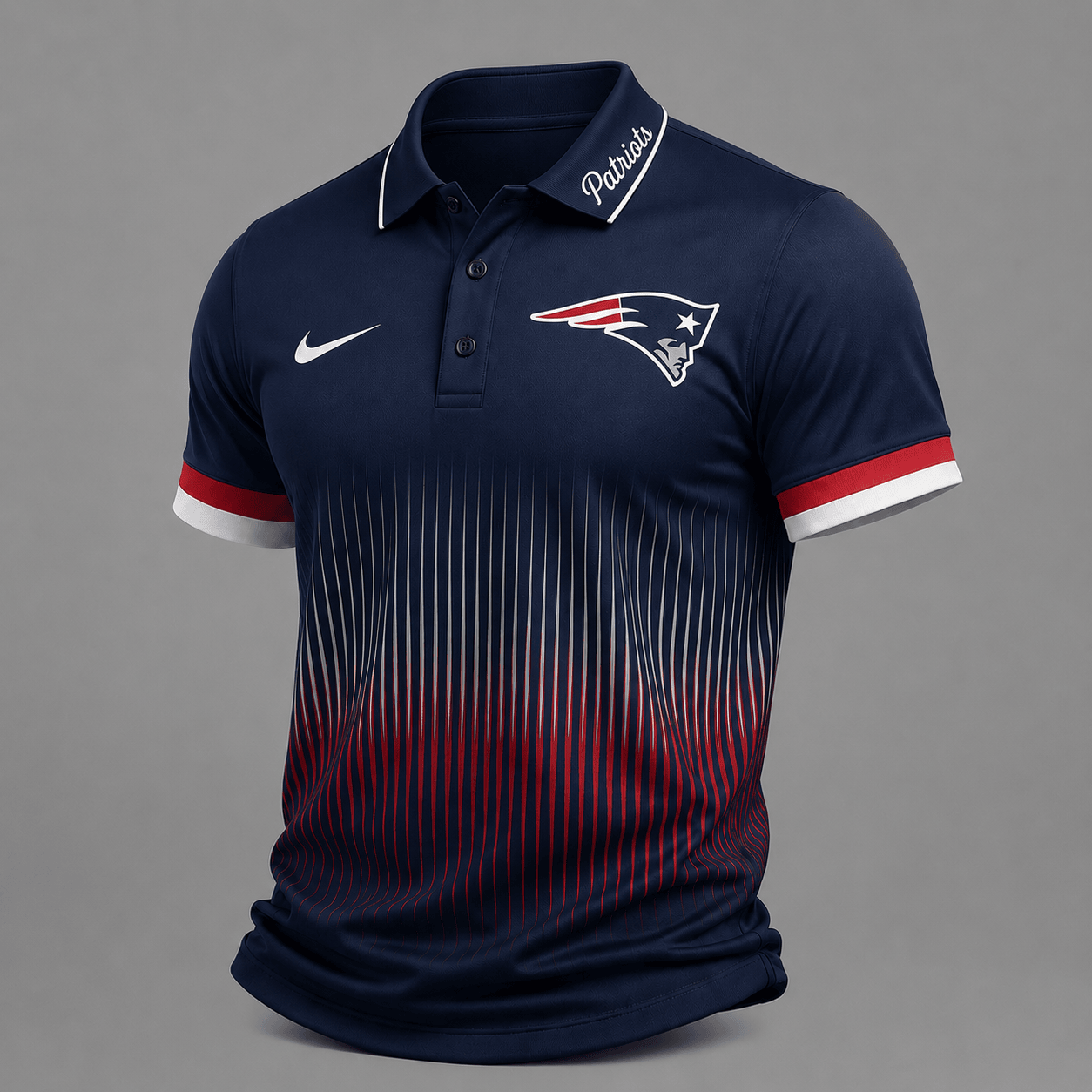 Premium NFL X NE Performance Polo Shirt FOR SUMMER HOLIDAY 110626
