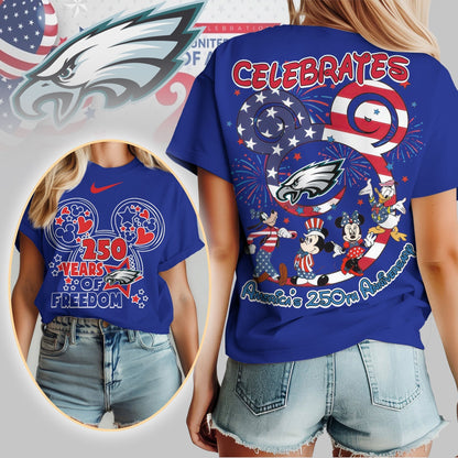 Premium NFL X PE Mouse  Celebrates America 250th Anniversary Women Shirt NDT LVH