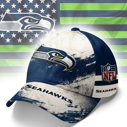Premium NFL X SS Grunge Style Team Cap 030726