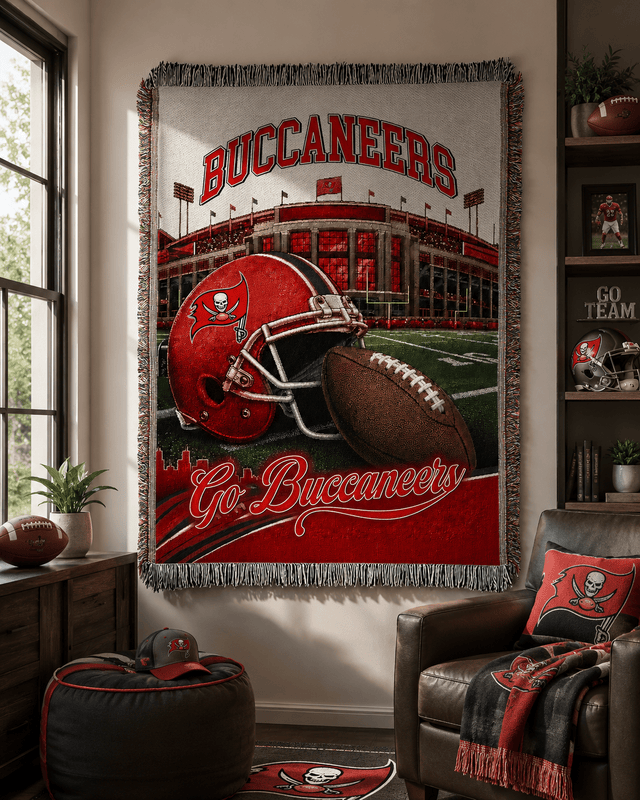Premium NFL X TAM Woven Blanket Limited Edtions NDT LVH 300526