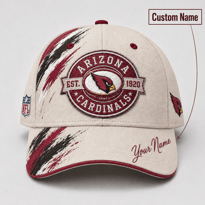 Premium NFL x ARI Custom Name Cap For Football Fans Loving Sporty Style 030726