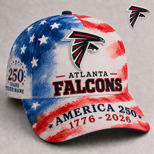 Premium NFL x ATL 250 Years Of Freedom Custome Name Cap 160626