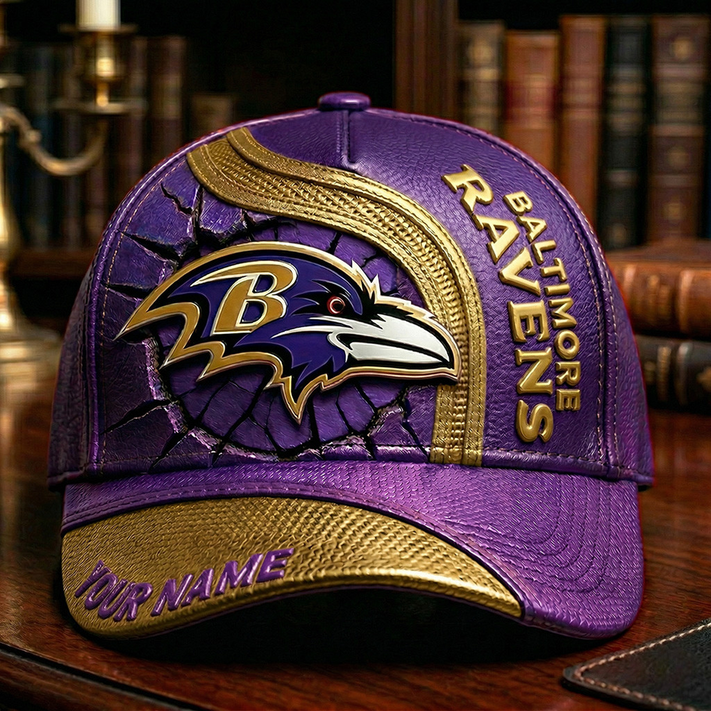 Premium NFL x BAL 3D Cap DATND TANTD 180526