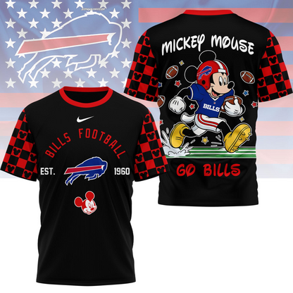 Premium NFL  x BB Mouse Football 3D Shirt NDT VHM
