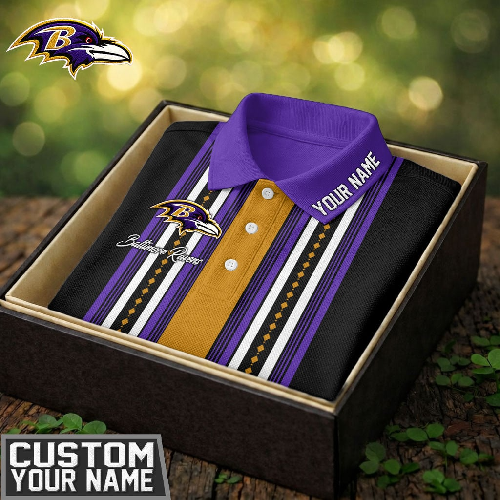 Premium NFL  x BR  Legacy Sport Custom Polo NDT VHM