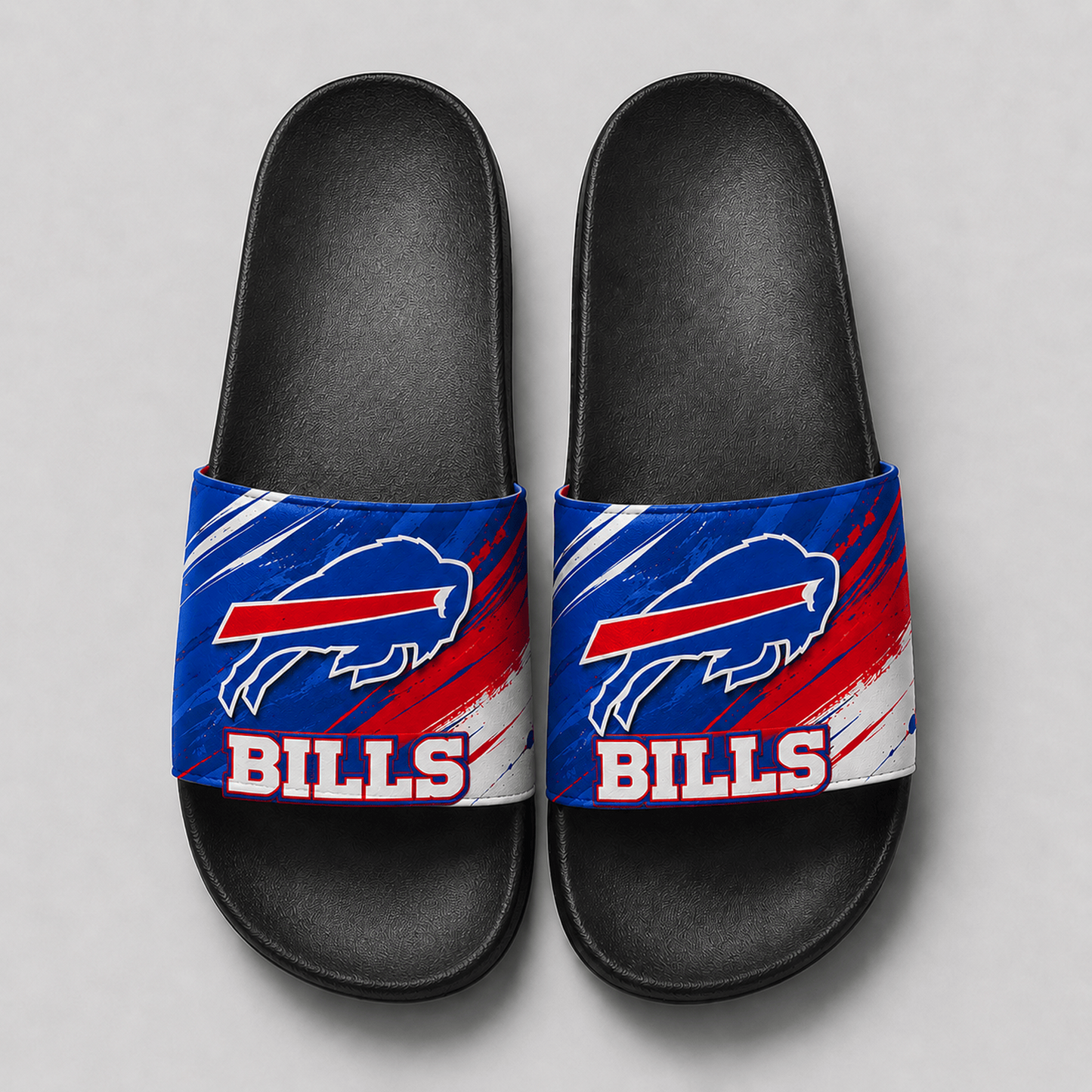 Premium NFL x BUF Unisex Lightweight Comfort Sandals for Daily Wear Slide Slippers 160626