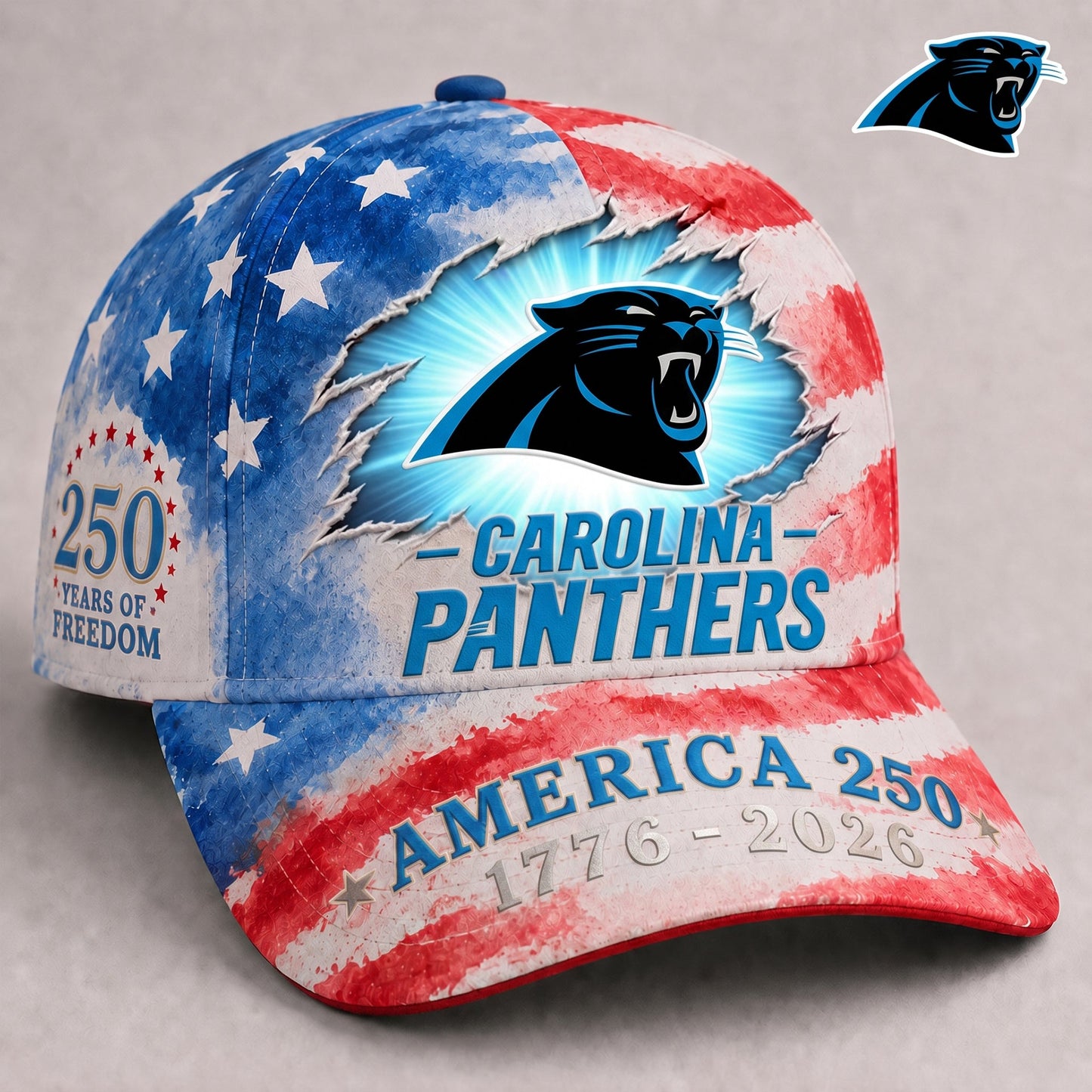 Premium NFL x CAR EXCLUSIVE 250 Years Anniversary Of Freedom Cap 270626