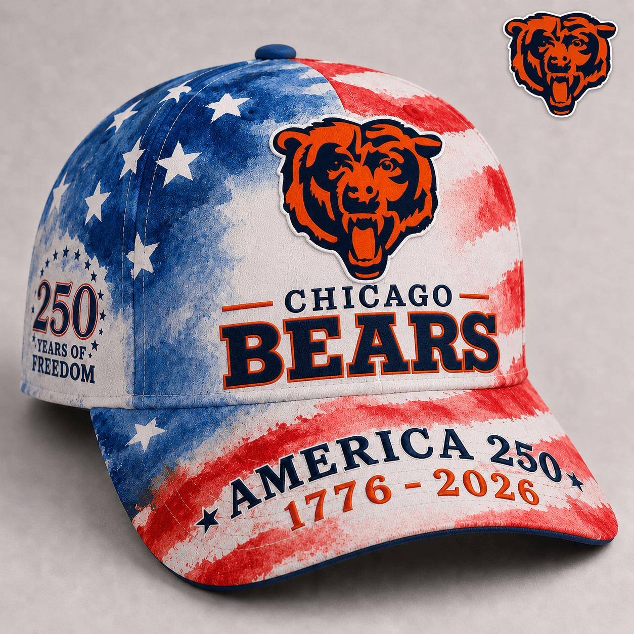 Premium NFL x CHI 250 Years Of Freedom Cap 110626