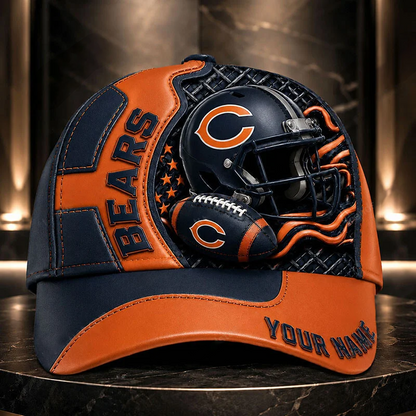 Premium NFL x CHI 3D Custom Cap DATND TANTD 280526