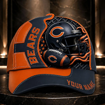 Premium NFL x CHI 3D Custom Cap DATND TANTD 280526