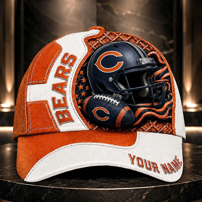 Premium NFL x CHI 3D Custom Cap DATND TANTD 280526